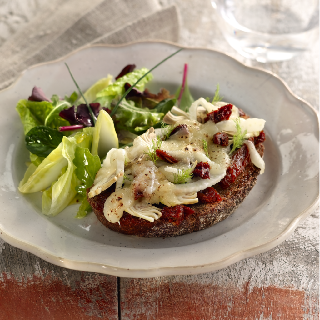 4 first courses with unusual vegetables