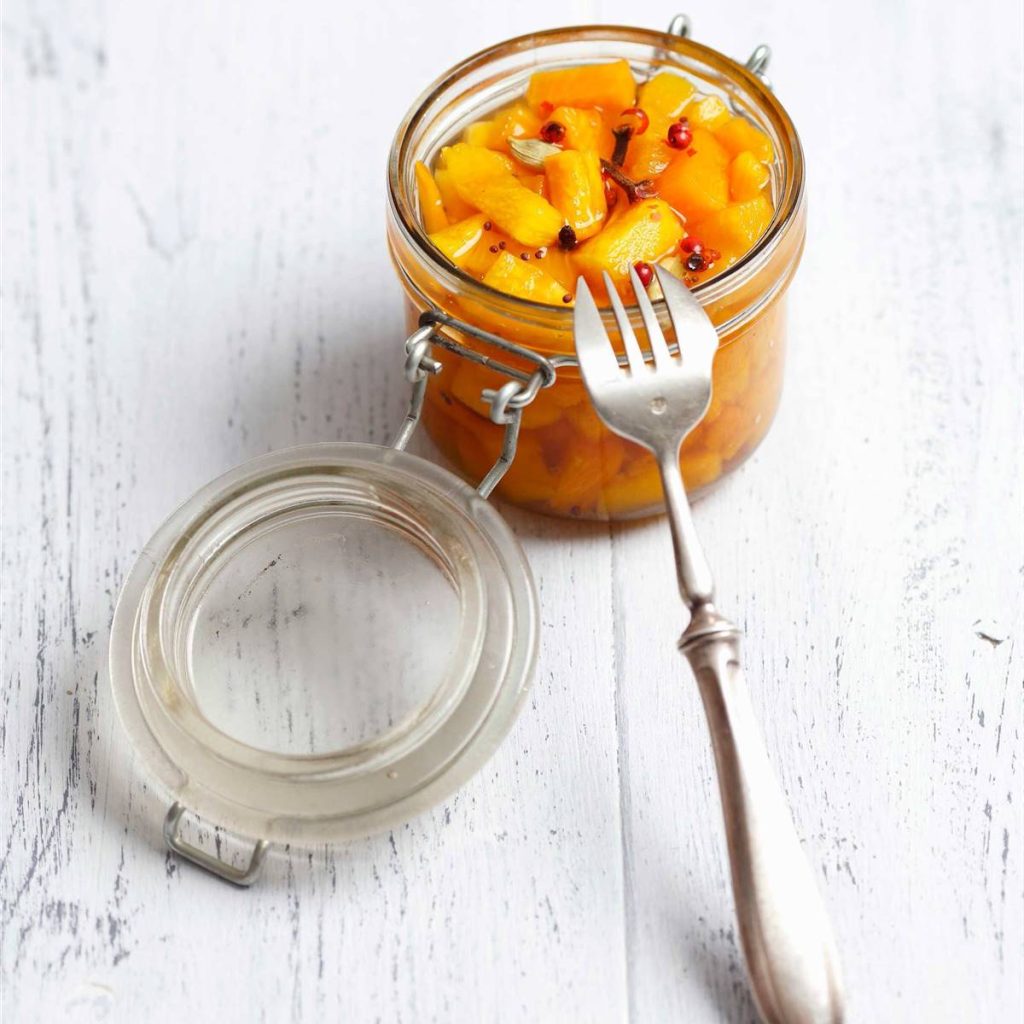 How to make pickled sweet and sour pumpkin