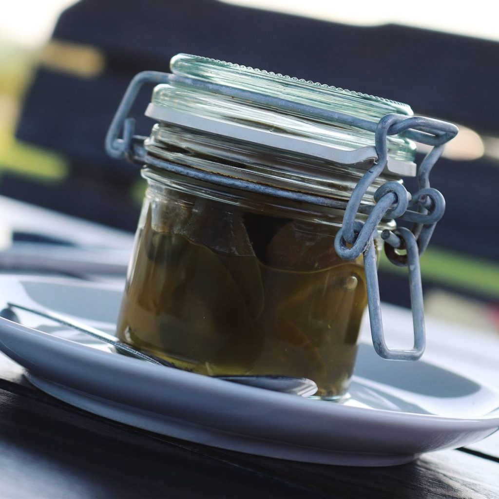 Learn how to make fire cider, the spicy cold drink