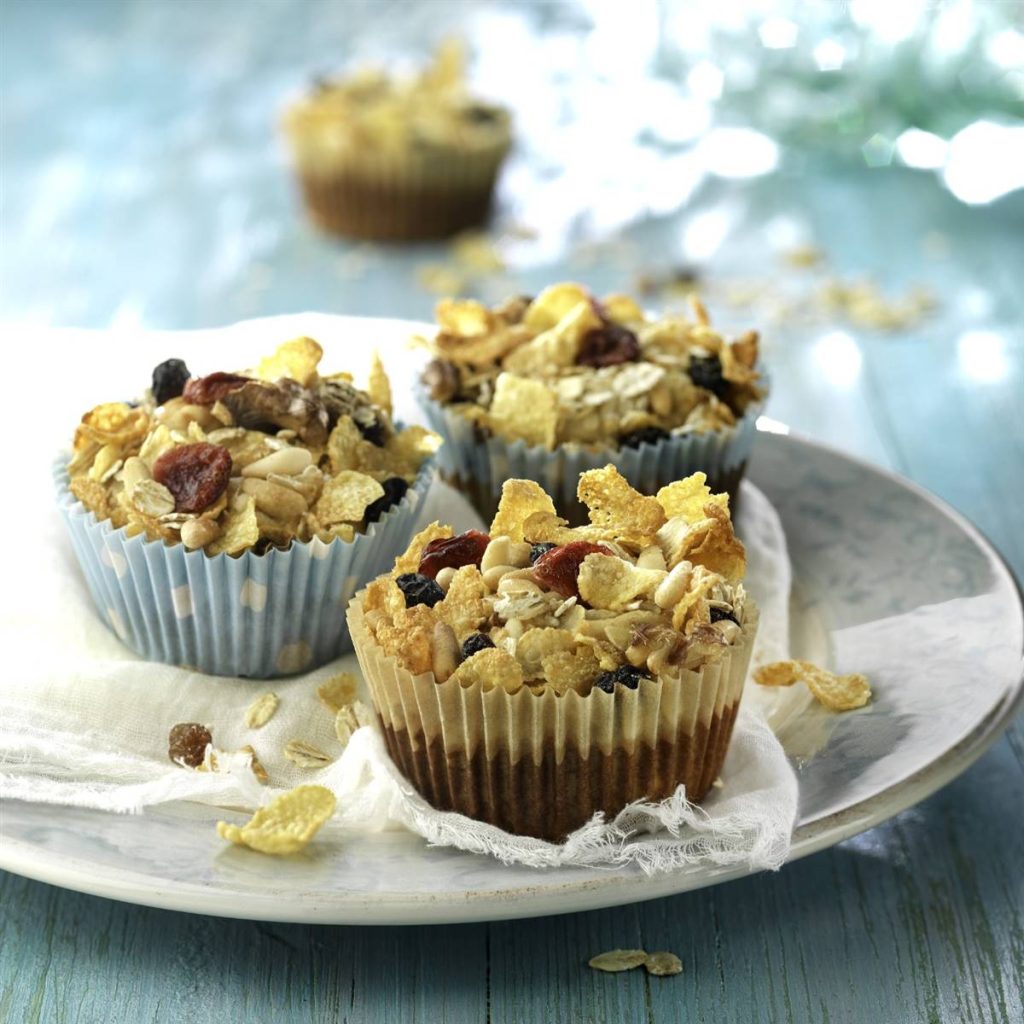 3 Crunchy Recipes with Muesli and Seeds