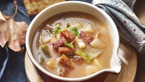 Tasting dinner with 3 light recipes